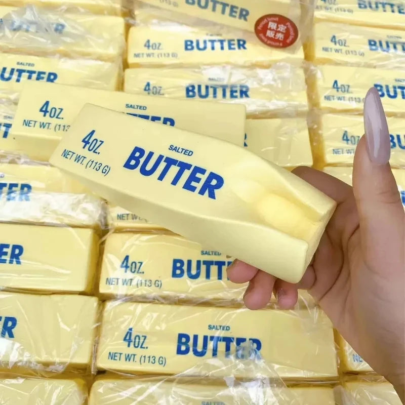Realistic Butter Squeeze Toy