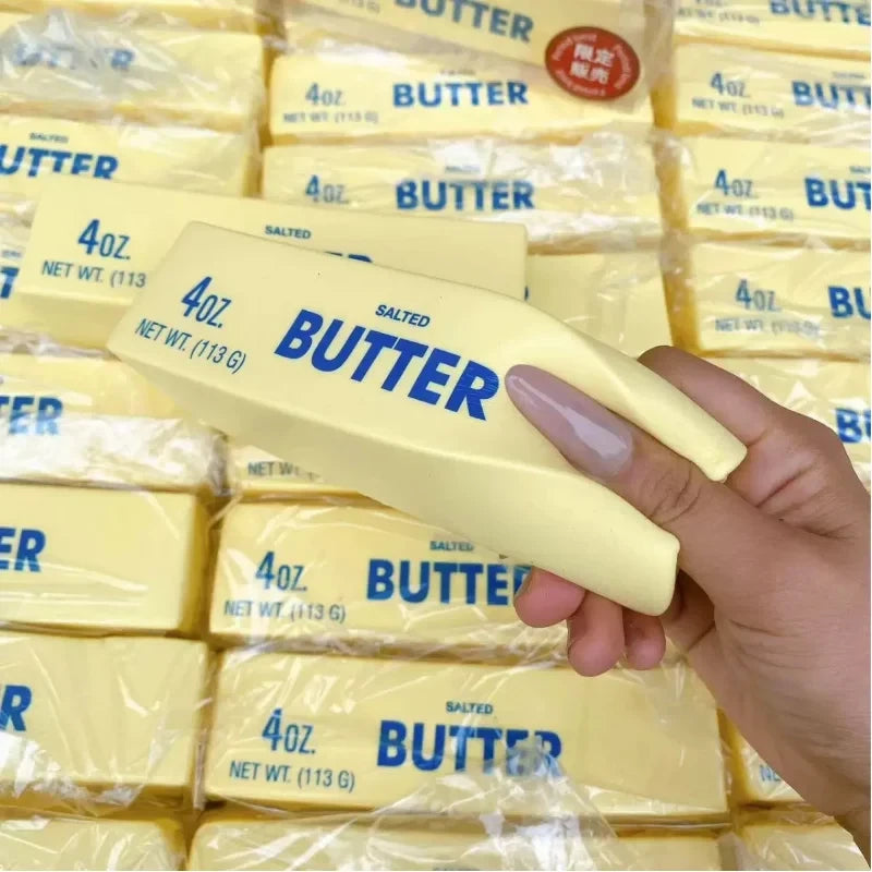 Realistic Butter Squeeze Toy