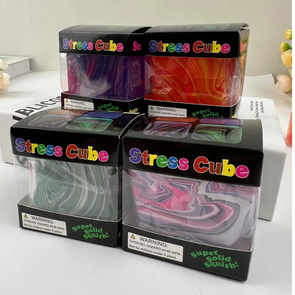 Gel Stress Ball Cube